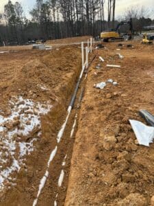 Commercial sewer line