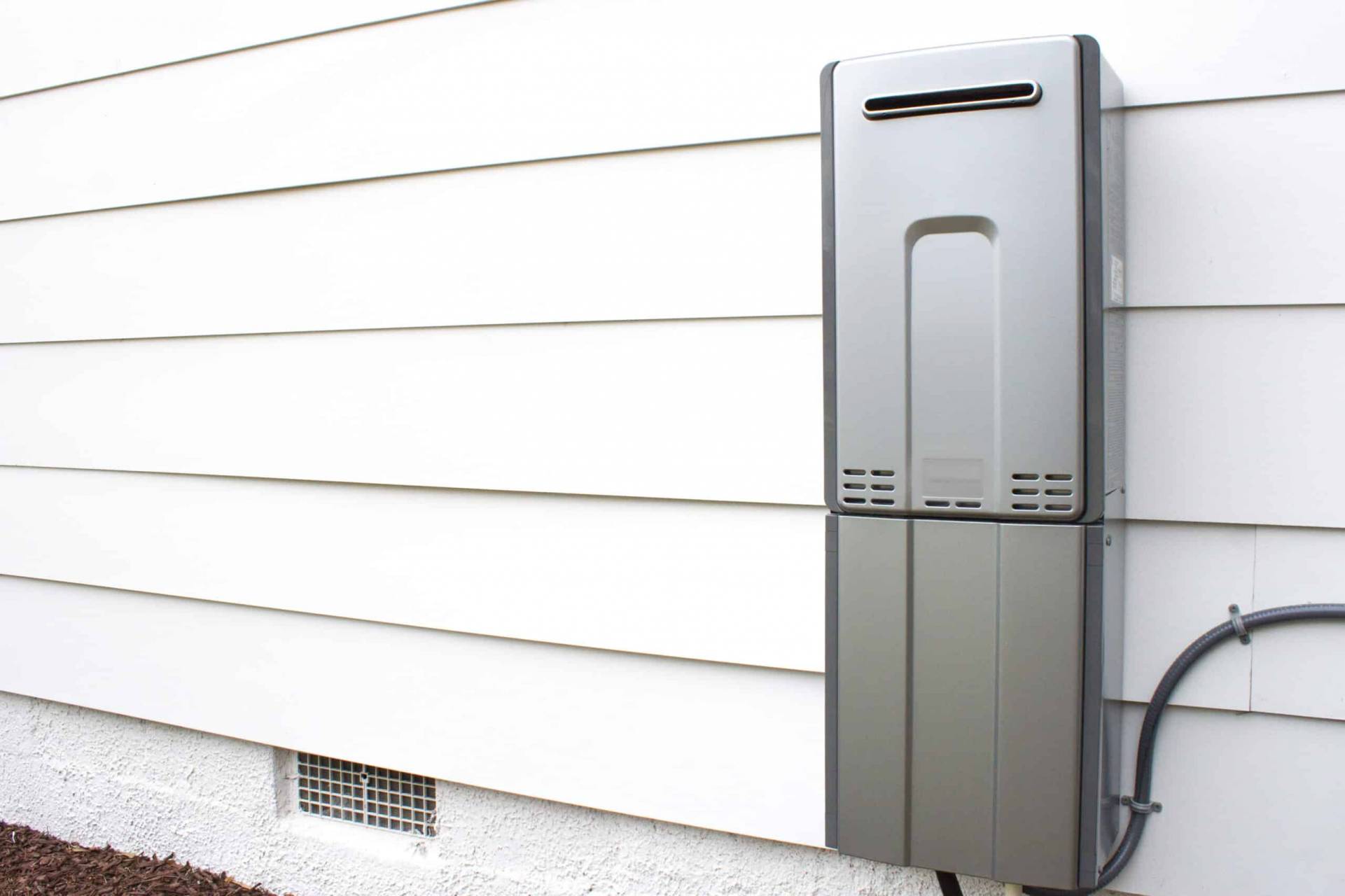 tankless water heater installation